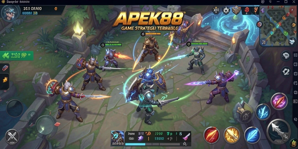 Tampilan gameplay menakjubkan dari APEK88 dengan strategi yang mendalam.