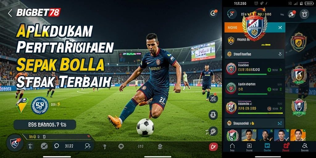 Tampilan gameplay taruhan sepak bola di BIGBET78.