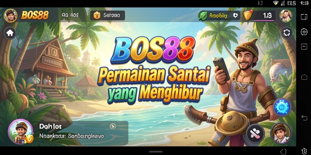 Screenshot gameplay <strong>BOS88</strong> yang menampilkan momen seru dan menyenangkan.