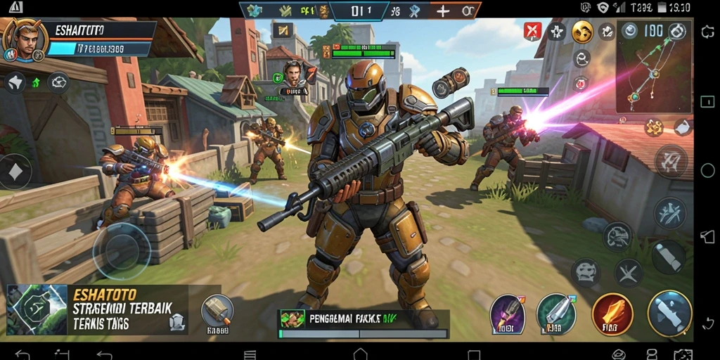 Tampilan gameplay ESHATOTO yang menakjubkan dan menarik.
