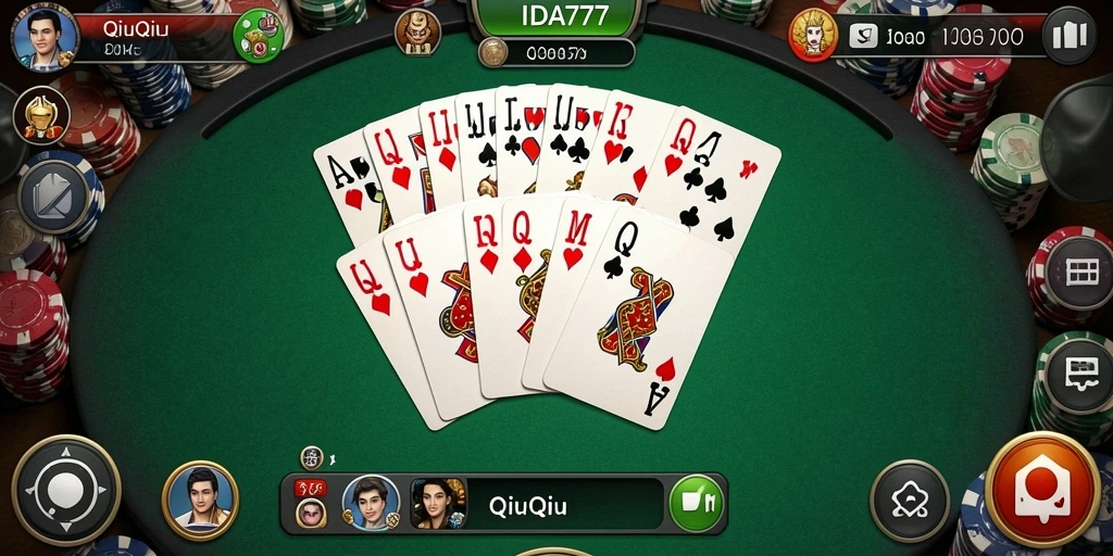 Screenshot gameplay QiuQiu di IDA777 yang seru dan menarik.