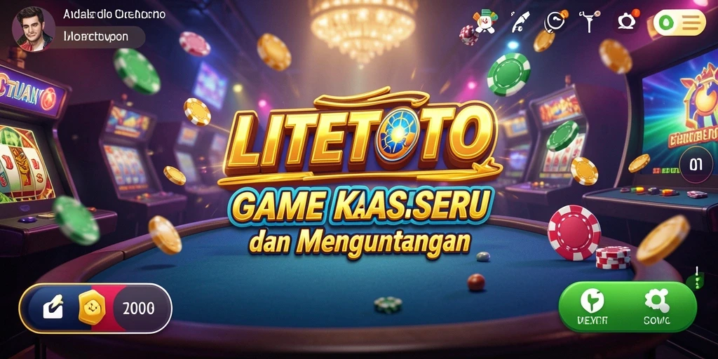 Tampilan gameplay seru dan interaktif di LITETOTO.