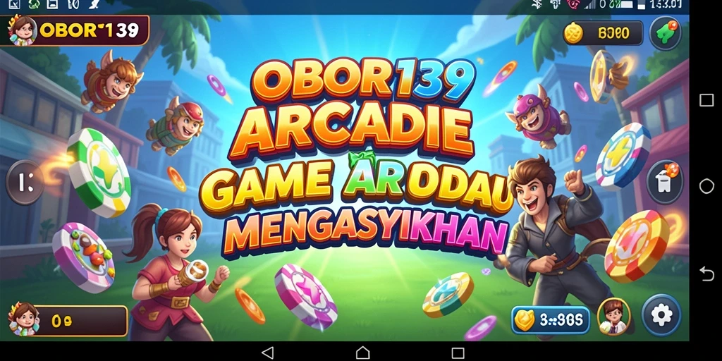 Screenshot OBOR138 menunjukkan gameplay seru dengan karakter bola api.