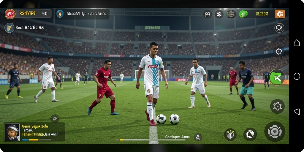 Tampilan gameplay mendebarkan dalam RSNVIP8 saat bertanding.