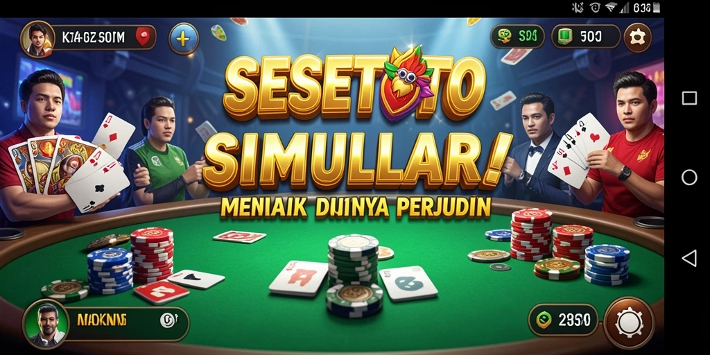 Tampilan gameplay SESETOTO yang seru dan interaktif dengan grafis menawan.